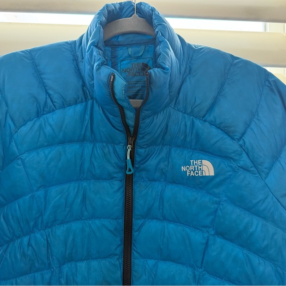 The North Face Summit Series Women’s Medium 800 down fill Blue Puffer Jacket - Picture 1 of 7